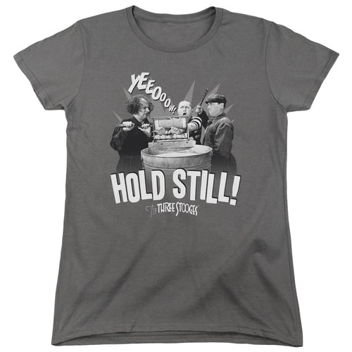 The Three Stooges Hold Still Womens T-Shirt