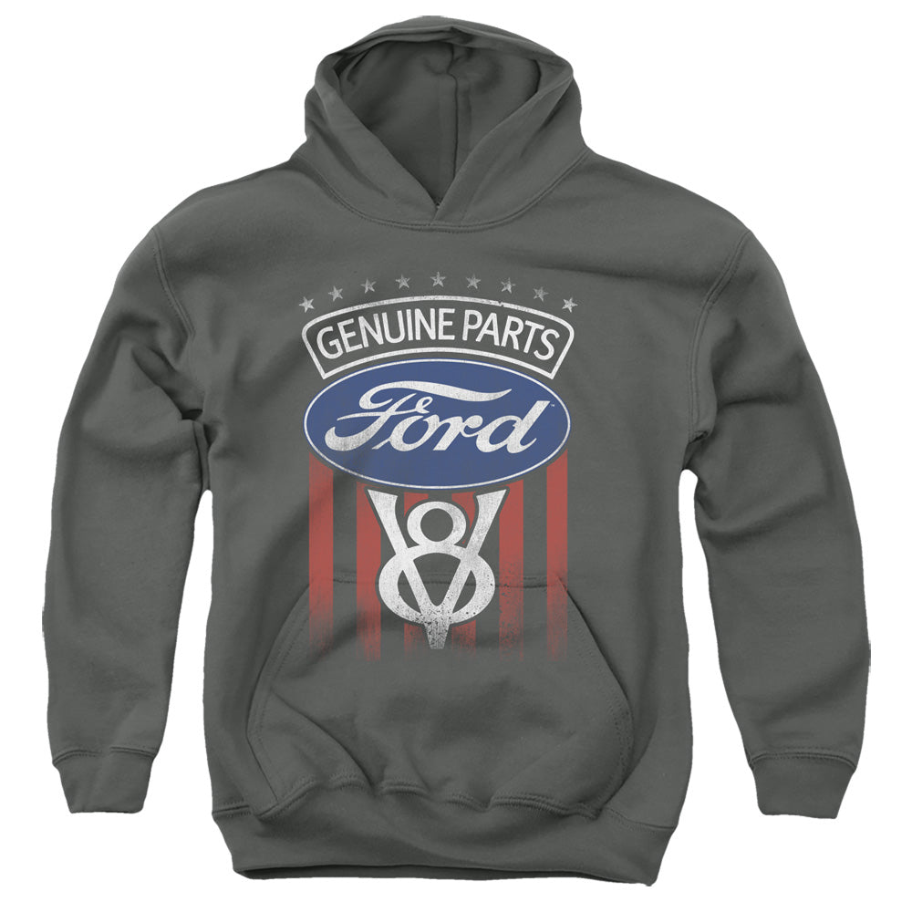 Ford Genuine Parts Flag Youth Hoodie