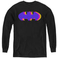 Batman Tri Colored Symbol Youth Long Sleeve T-Shirt