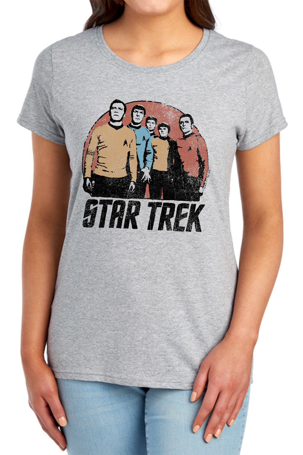 Star Trek Landing Party Womens T-Shirt