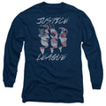 Justice League Justice For America Long Sleeve T-Shirt