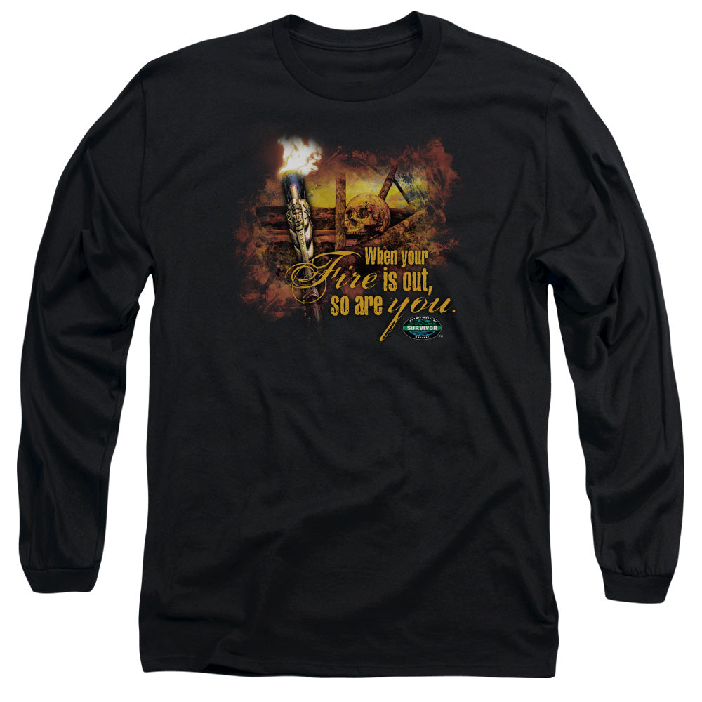 Survivor When Your Fire Is Out Long Sleeve T-Shirt