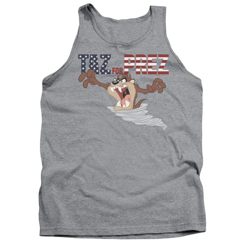 Looney Tunes Taz For Prez 3 Tank Top