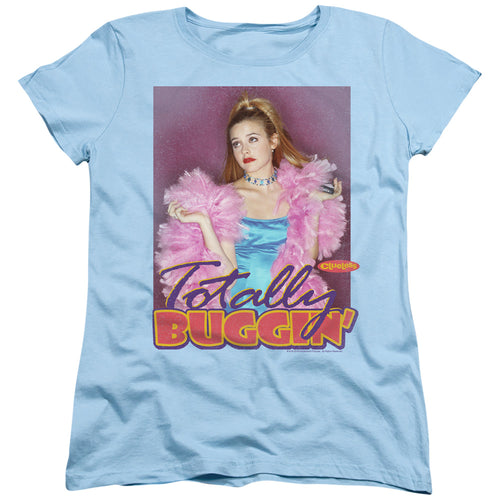 Clueless Totally Buggin Womens T-Shirt