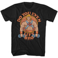 Do You Even Lift Masters of the Universe t-shirt in black