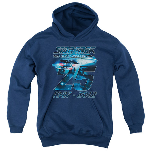 Star Trek TNG 25 Years Youth Hoodie