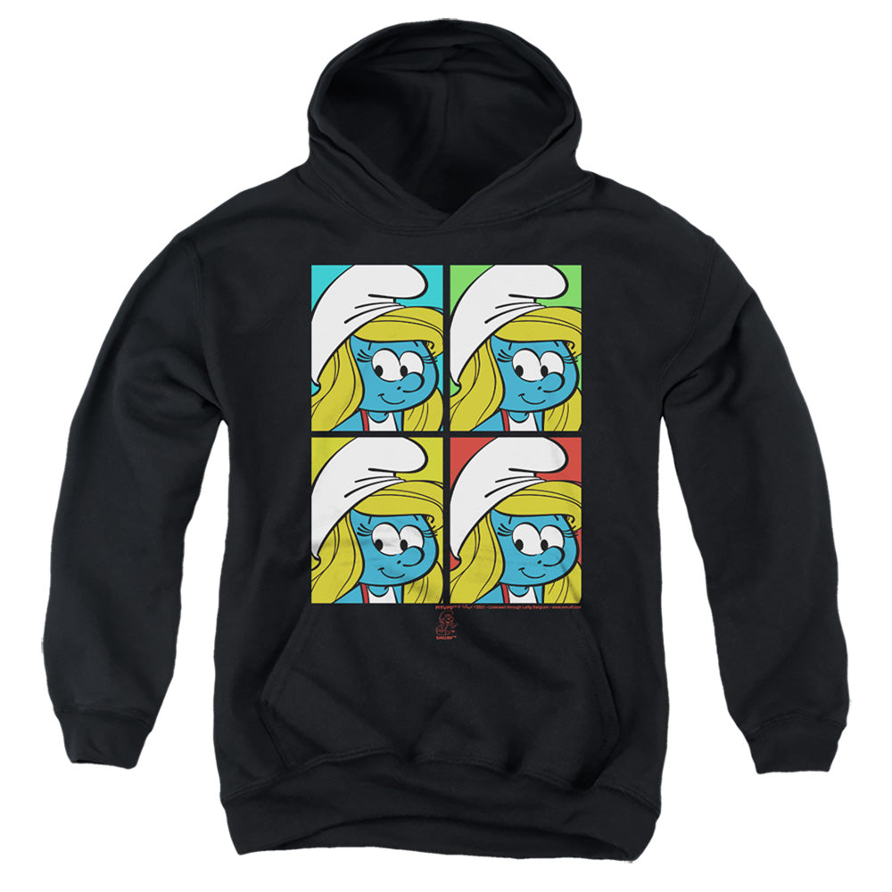 The Smurfs Smurfette Tiles Youth Hoodie