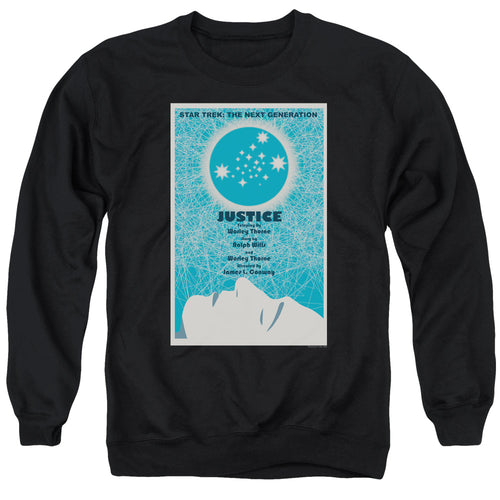 Star Trek Justice Black Crewneck Sweatshirt
