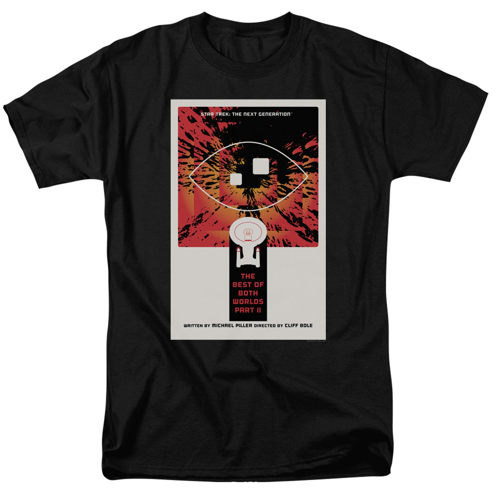 Star Trek The Best of Both Worlds Part II Black T-Shirt