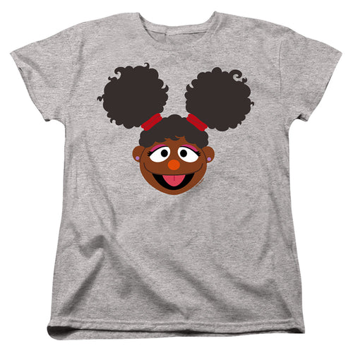 Sesame Street Gabrielle Face Womens T-Shirt