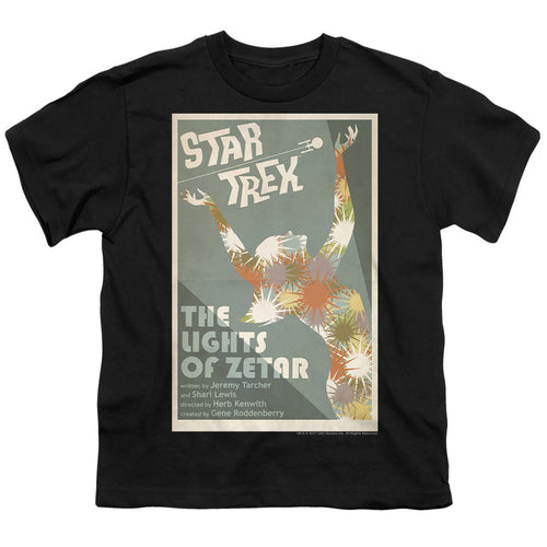 Star Trek Juan Ortiz The Lights of Zetar Black Youth/Toddler T-Shirt