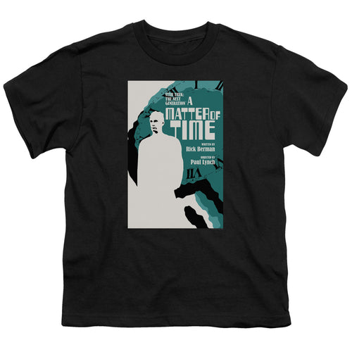 Star Trek A Matter of Time Black Youth/Toddler T-Shirt