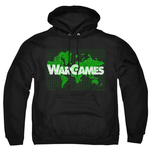 WarGames World Map Logo Pullover Hoodie