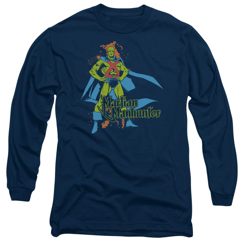 DC Comics Martian Manhunter Long Sleeve T-Shirt