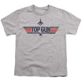 Top Gun Logo Grey Youth/Toddler T-Shirt