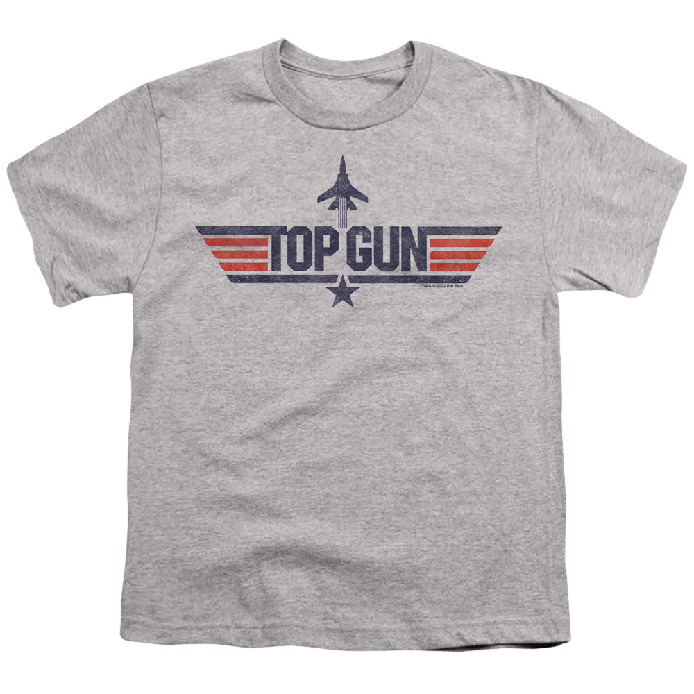 Top Gun Logo Grey Youth/Toddler T-Shirt