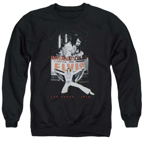 Elvis Presley Las Vegas Crewneck Sweatshirt