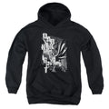 Batman Vertical Letters Youth Hoodie
