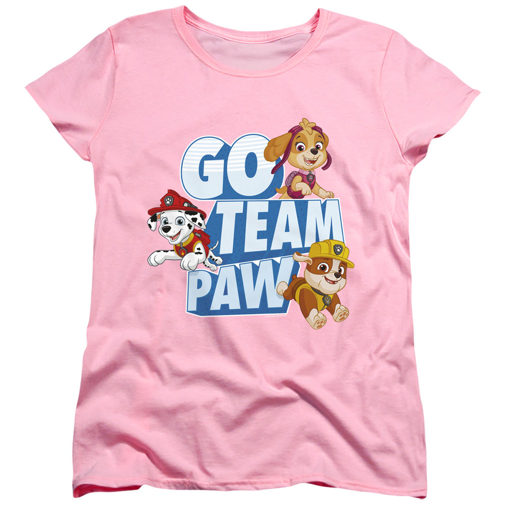 Paw Patrol Go Team Paw Womens T-Shirt