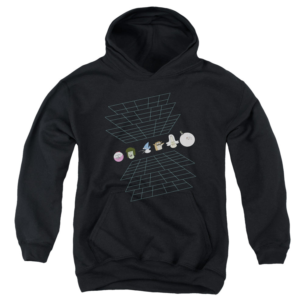 Regular Show Regular Grid Youth Hoodie