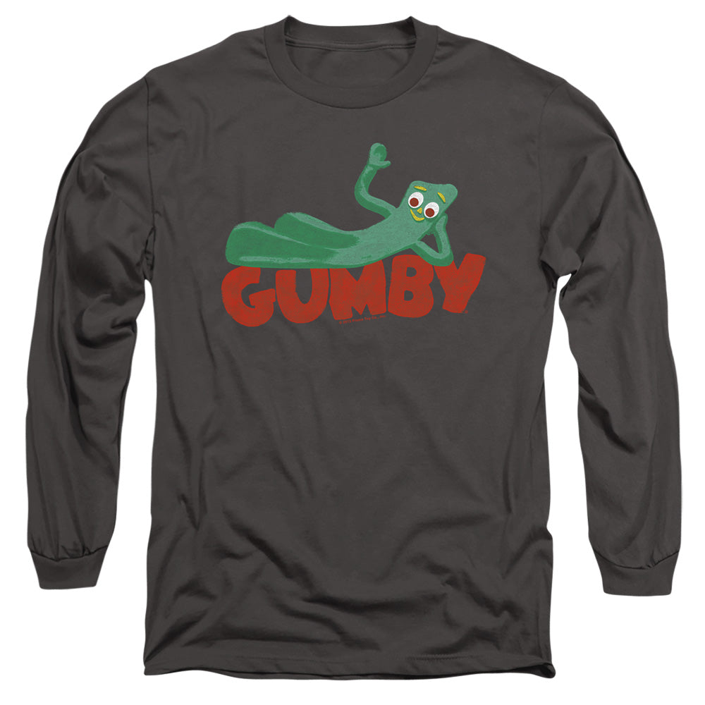 Gumby On Logo Long Sleeve T-Shirt