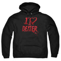 Dexter I Heart Dexter Pullover Hoodie