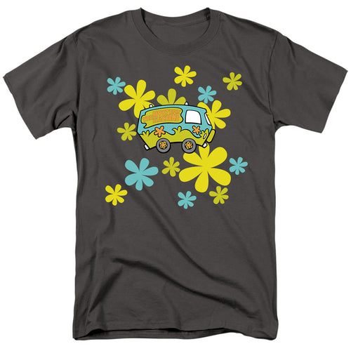 Scooby-Doo Mystery Machine Flowers Crewneck Sweatshirt