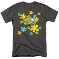 Scooby-Doo Mystery Machine Flowers Long Sleeve T-Shirt