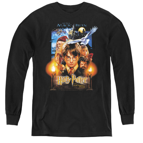 Harry Potter Movie Poster Youth Long Sleeve T-Shirt
