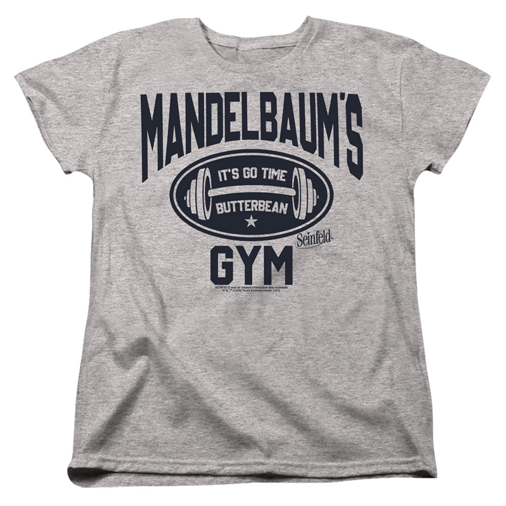 Seinfeld Mandelbaum's Gym Womens T-Shirt