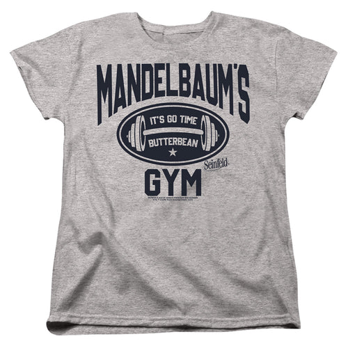 Seinfeld Mandelbaum's Gym Womens T-Shirt