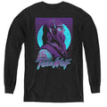 Teen Wolf Headphone Wolf Teal Youth Long Sleeve T-Shirt