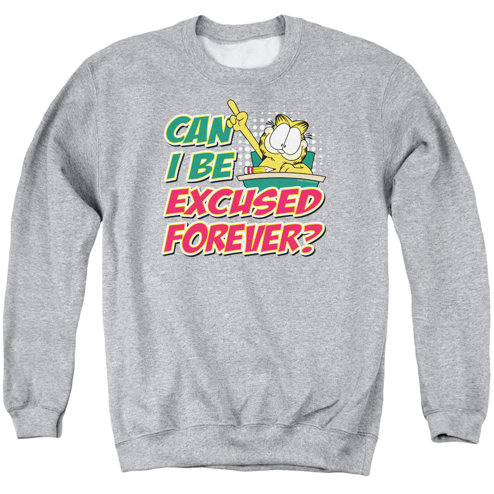 Garfield Excused Forever Crewneck Sweatshirt