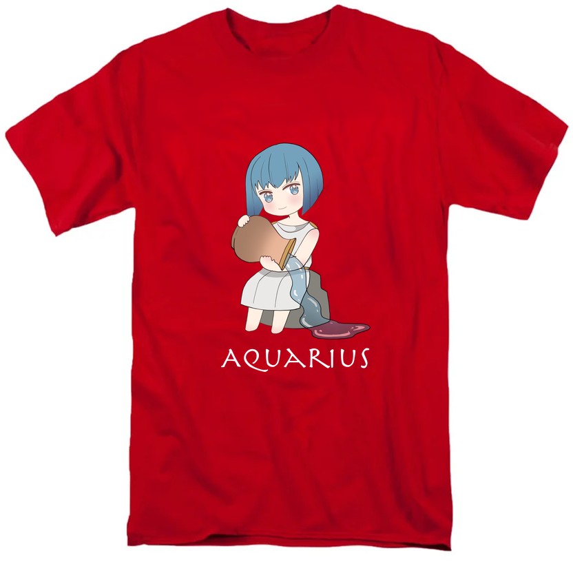 Cute Aquarius Red