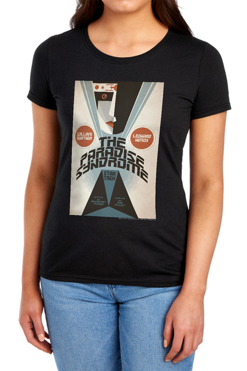 Star Trek Juan Ortiz The Paradise Syndrome Black Womens T-Shirt