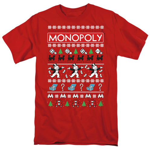 Monopoly Icons Ugly Christmas T-Shirt