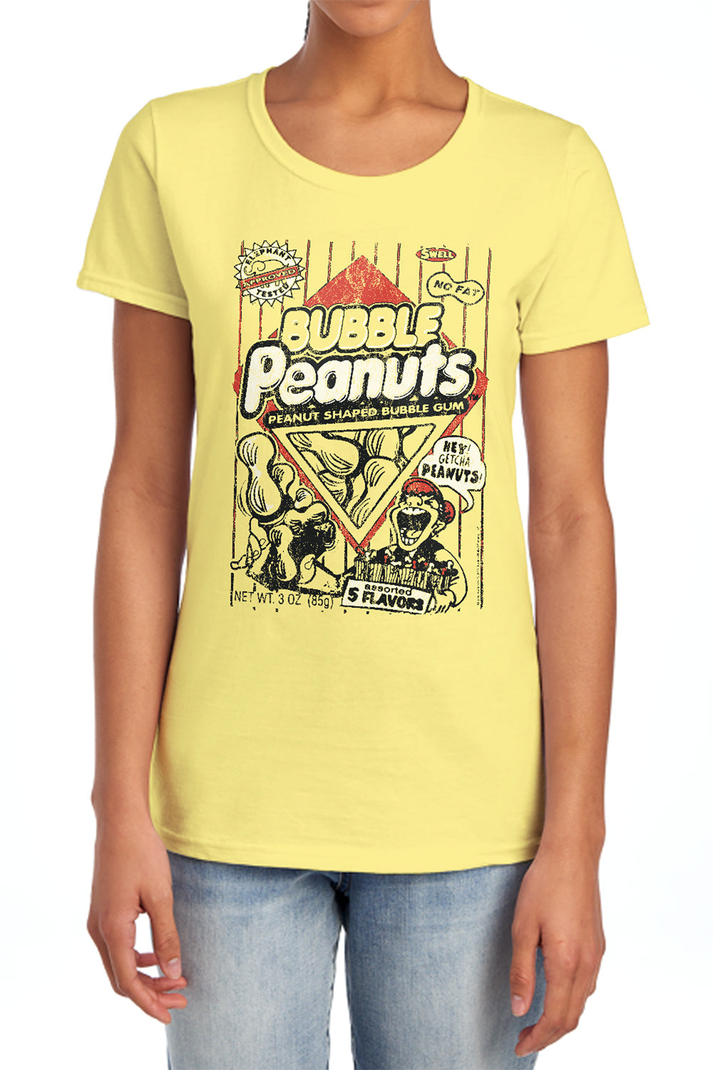 Dubble Bubble Bubble Peanuts Womens T-Shirt