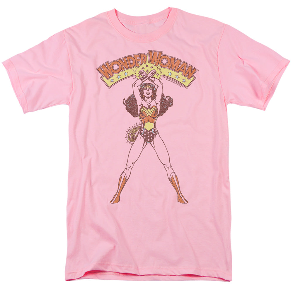 Wonder Woman Distressed Powerful Stance T-Shirt