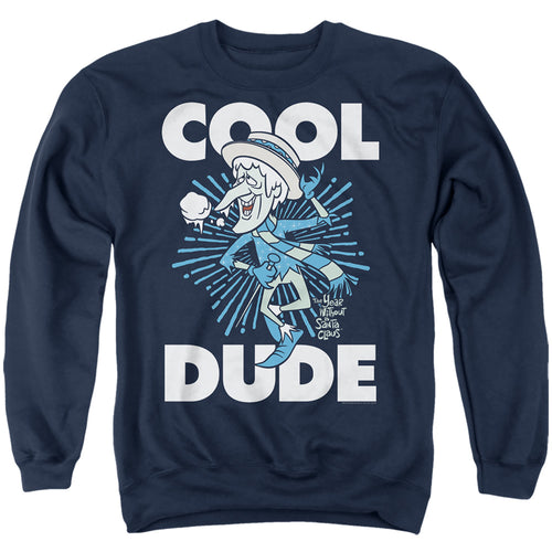 The Year Without a Santa Claus Cool Dude Navy Crewneck Sweatshirt