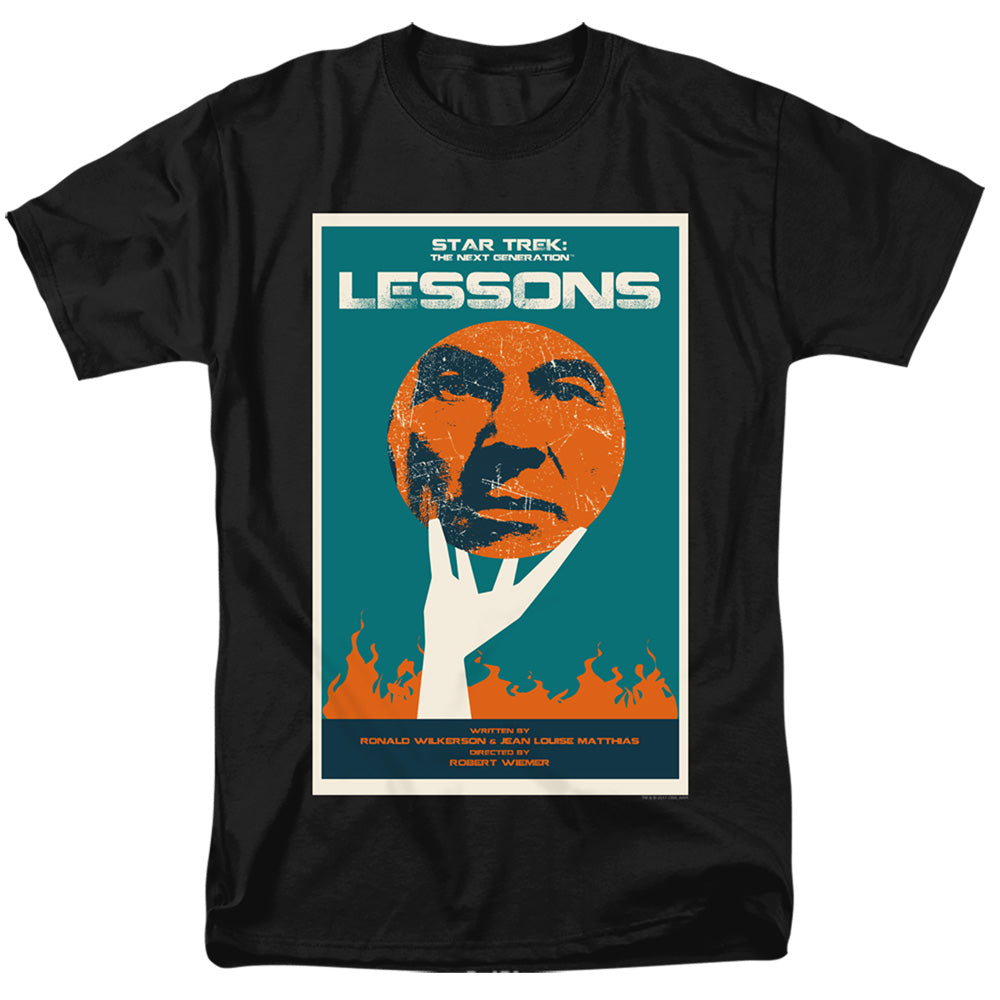 Star Trek Lessons Black T-Shirt