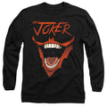 Batman Joker Bat Laugh Long Sleeve T-Shirt