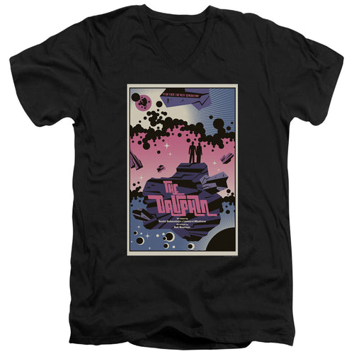 Star Trek The Dauphin Black V-Neck T-Shirt