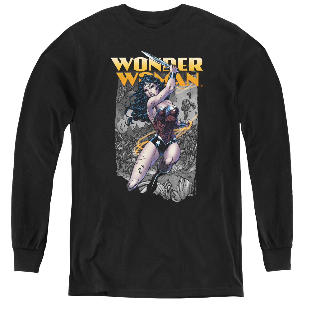 Wonder Woman Wonder Slice Youth Long Sleeve T-Shirt