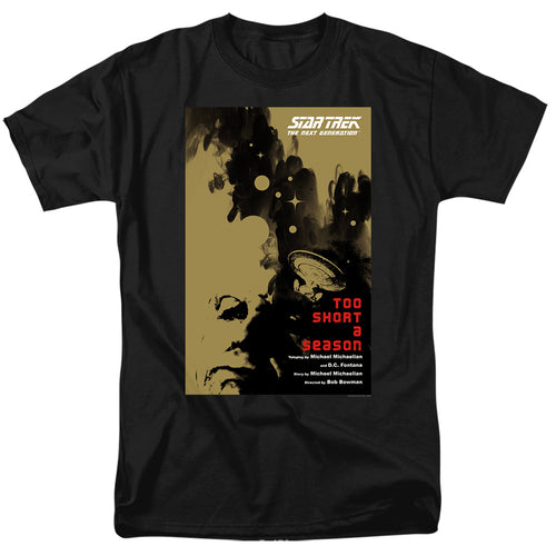 Star Trek Too Short a Season Black T-Shirt