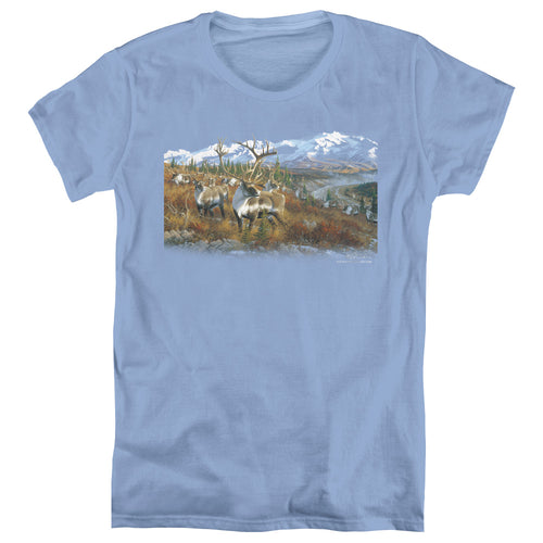 Wild Wings Caribou Womens T-Shirt