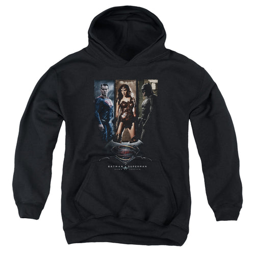 Batman v Superman 3 Phases Youth Hoodie