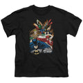Justice League Starburst Youth/Toddler T-Shirt