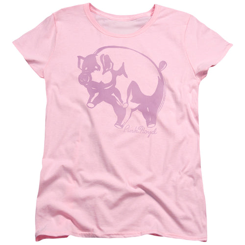 Pink Floyd Pink Animal Womens T-Shirt