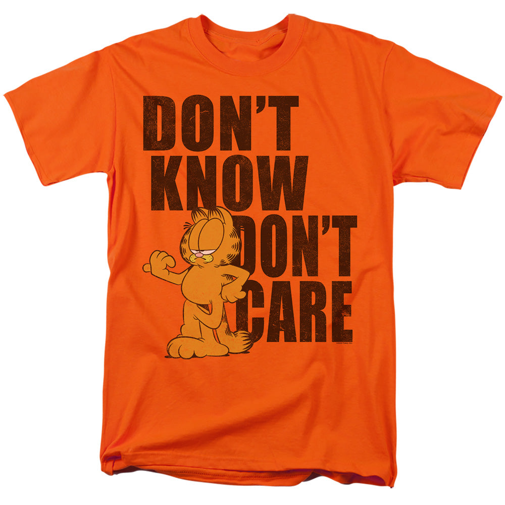 Garfield Don'T Know Don'T Care T-Shirt