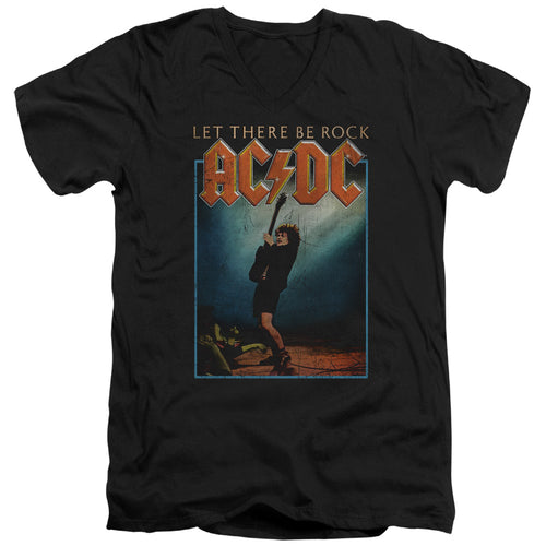 AC/DC Let There Be Rock V-Neck T-Shirt